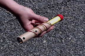 Cloud seeding flare 2